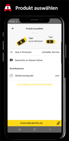 A Taxi-App - Produkte